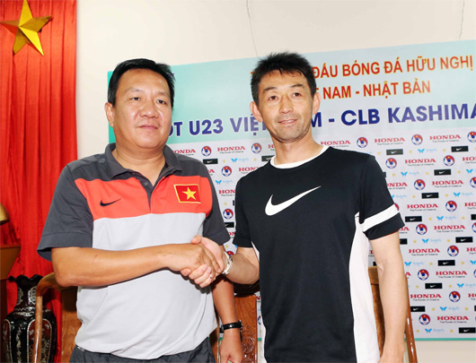 U23 Vietnam - Kashima Antlers friendly match 18h00 June 4
